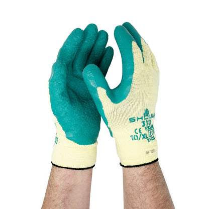 Professionele handschoenen voor het leggen van grasmatten